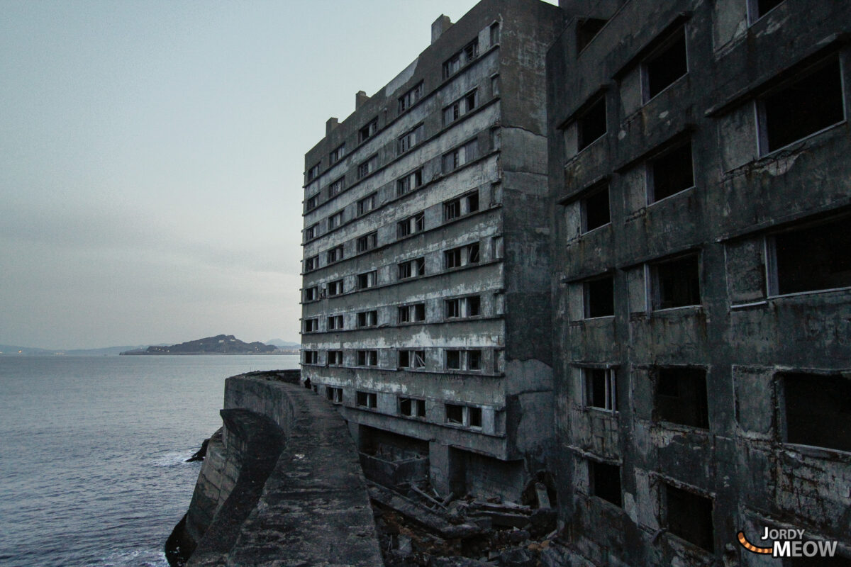 Exploring Gunkanjima: Abandoned Island in Nagasaki - Haunting Urban Exploration in Japan.